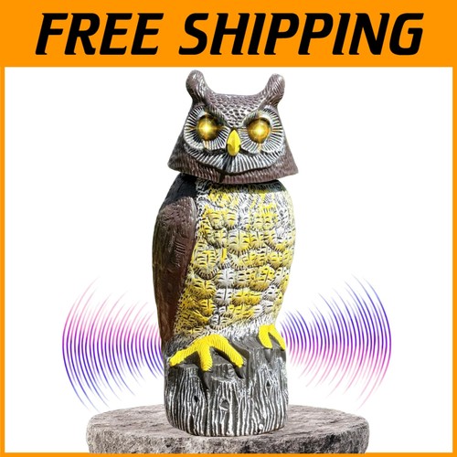 Solar owl guard with motion - guard,