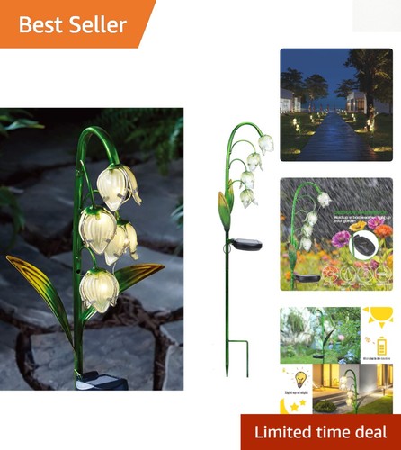 Elegant solar garden - elegant, light