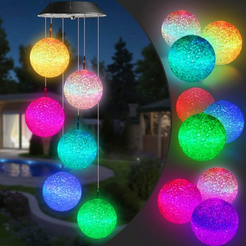 Solar wind chime color - solar,