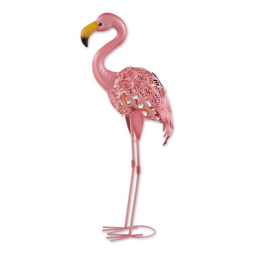 Flamingo standing tall solar - flamingo,