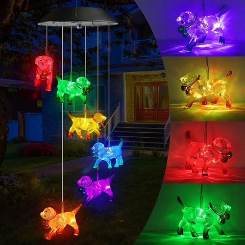 Toodour solar wind chime color - toodour,