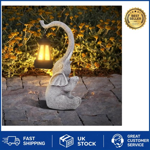 Weatherproof solar elephant - weatherproof,