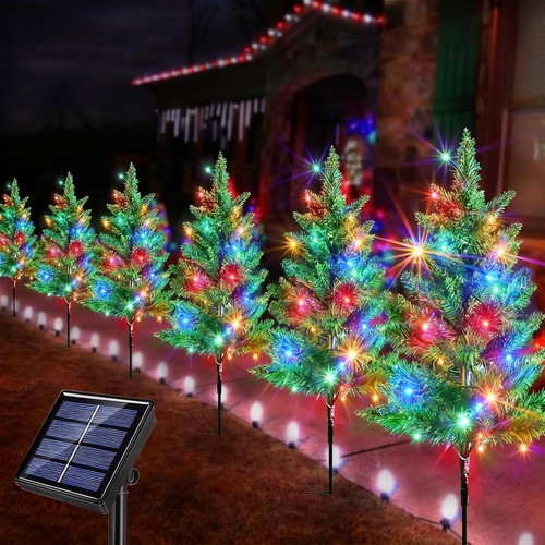 Solar powered christmas garden - powered,
