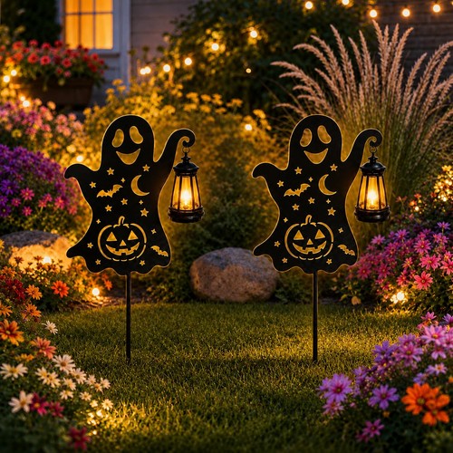 Pack solar halloween lights - solar,